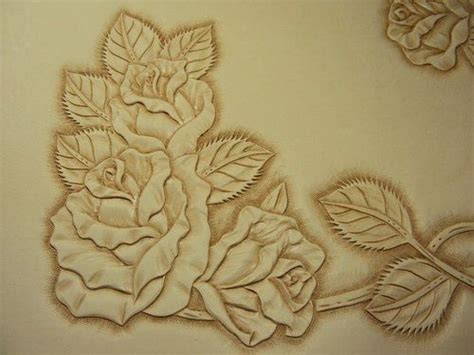 Leather Carving Rose Patterns Book Covers Tandy Leather Leather Art
