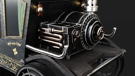 Victorian And Steampunk Carriage Concept On Behance