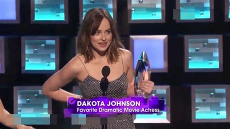 Dakota Johnson Jokes About Flashing Her Boobs As Top Breaks On Stage At