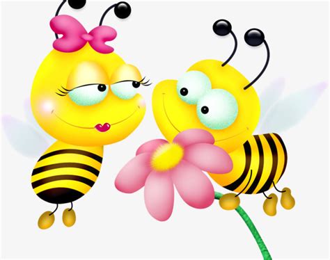 Bees Clipart Flower Bees Flower Transparent Free For