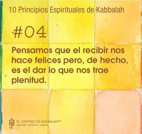 10 Principios Espirituales De Kabbalah 410 Frases Kabbalah