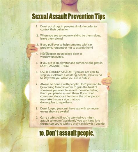 Sexual Assault Prevention Tips Funny Pictures Quotes Pics Photos Images Videos Of Really