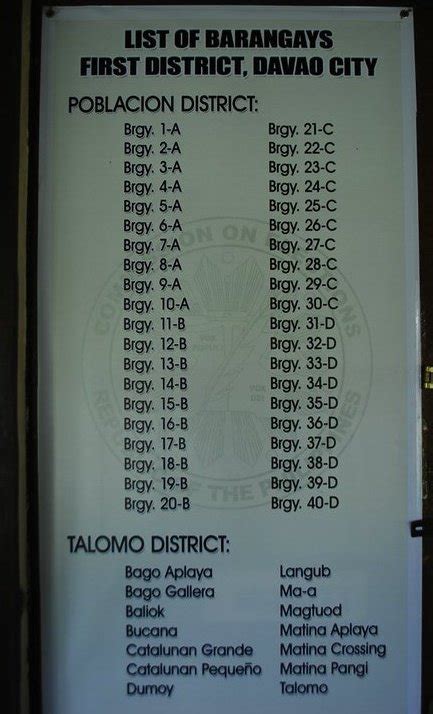 Comelec Davao City 1st District