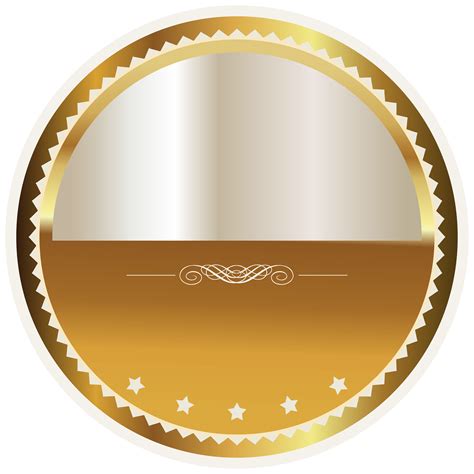 Golden Badge Png Picture Png Arts