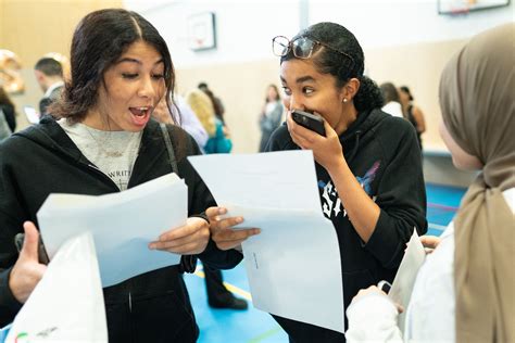 In Pictures Joy And Relief On Gcse Results Day The Independent