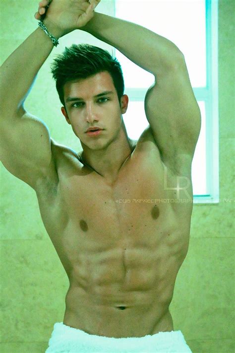 tim gabel © luis rafael men hot guy abs eye candy bare hunk nice arms male fitness model body