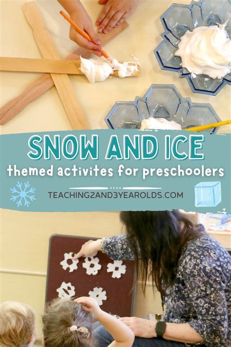 We Love To Kick Off Winter With A Toddler And Preschool Snow And Ice