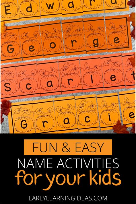 Make Custom Printable Name Puzzles For The Whole Year Name Activities