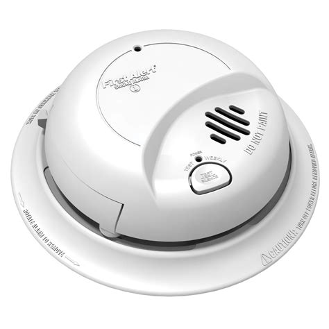 Hardwired ionization smoke alarm with 9 volt battery back up. 9120B BRK Smoke Detector 120V Battery Backup | Smoke ...