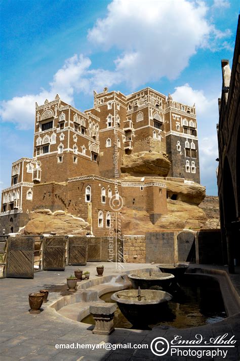 Dar Al Hajar Palace Wadi Dhahr Sanaa Yemen Pinterest Palace
