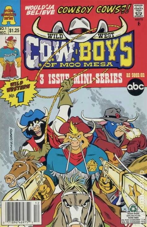 Wild West Cowboys Of Moo Mesa 1992 1st Series Comic Books
