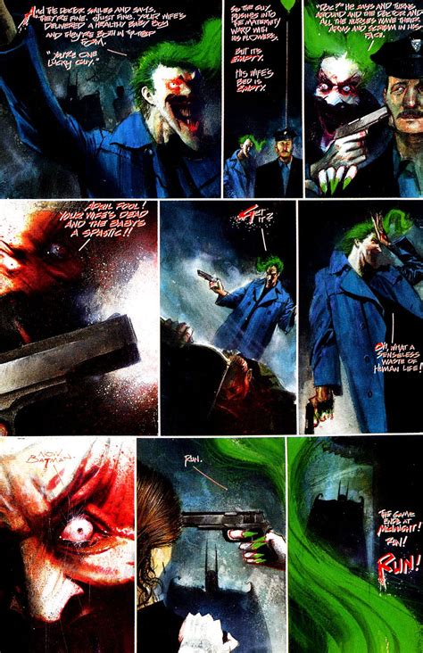 Joker Art Batman Arkham Asylum Image Comics