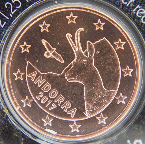 Andorre Monnaies Euro Unc 2017 Valeur Tirage Et Images Sur Pieces