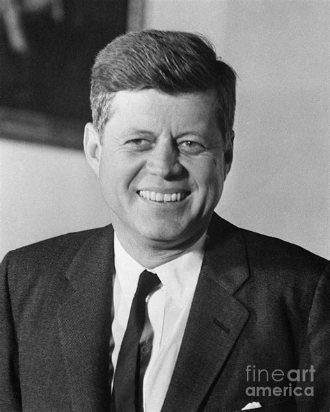President John Fitzgerald Kennedy By Bettmann