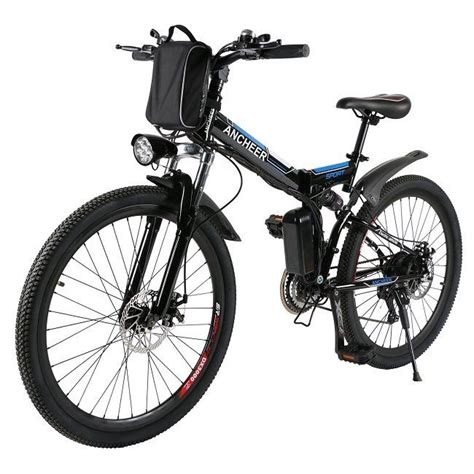Ancheer Folding Electric Mountain Bike This Is A Highly Convenient And