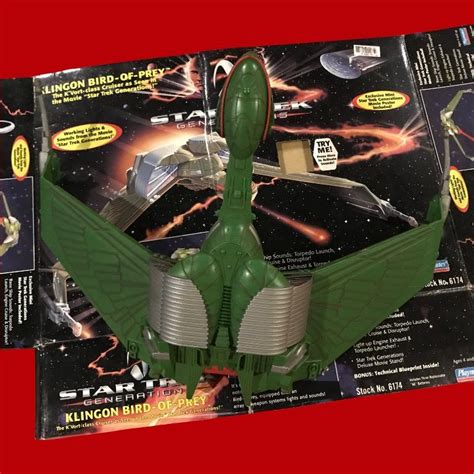 Star Trek Generations Klingon Bird Of Prey The Kvort Class Cruiser As