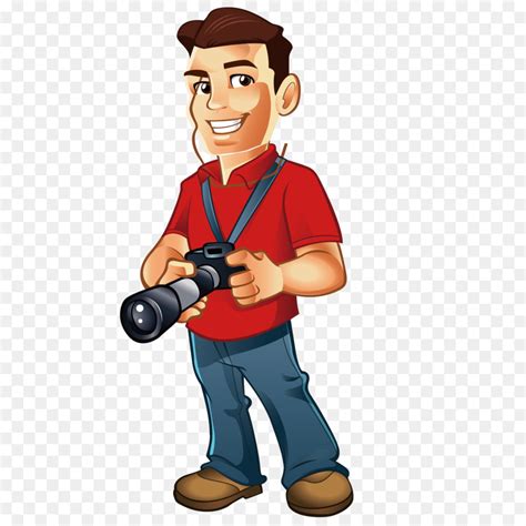 Fotografer Fotografi Kartun Gambar Png