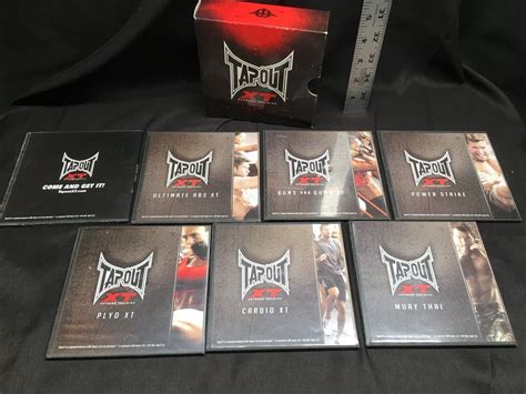 Tapout Xt Extreme Training 13 Dvd Disc Set Ebay