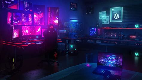 Background Of Gaming Room For Free Myweb