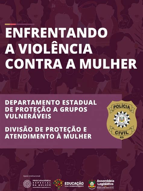 Polícia Civil lança cartilha Enfrentando a Violência contra a Mulher Polícia Civil RS