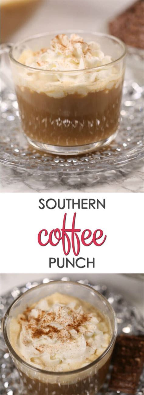 This Coffee Punch Recipe Is One Of My Favorite Southern Inspired