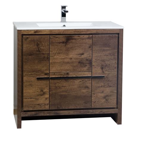 Find something extraordinary for every style, and enjoy free delivery on most items. Buy CBI Enna 36 Inch Rosewood Modern Bathroom Vanity TN ...