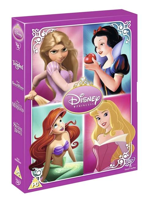 Disney Princess Collection Dvd Box Set Free Shipping Over £20 Hmv Store