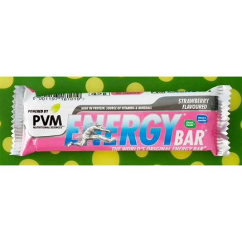 Pvm Energy Bar Strawberry