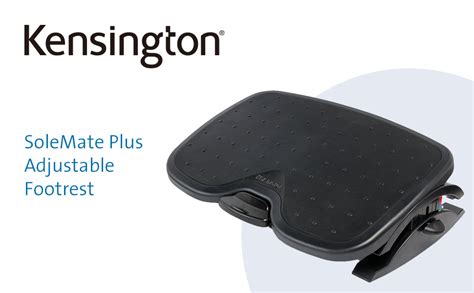 Kensington Adjustable Ergonomic Foot Rest Solemate Plus Under Desk