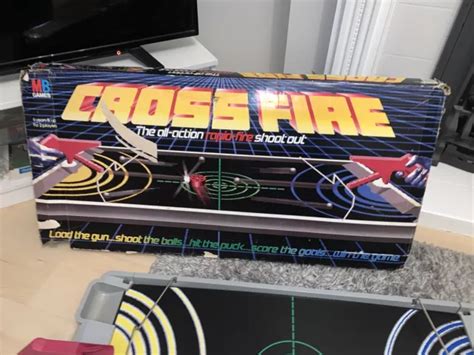 Vintage Crossfire Board Game 1980s Mb Games Rare £5999 Picclick Uk