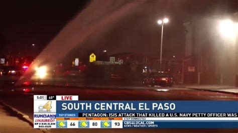 Businesses Avoid Losses After Water Restored To South Central El Paso Kfox