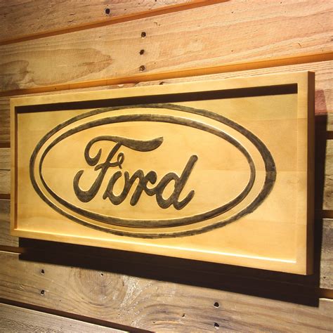 Ford Wooden Sign Safespecial