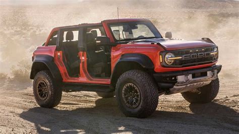 2022 Ford Bronco Raptor Debuts To Dominate Deserts With Over 400 Hp