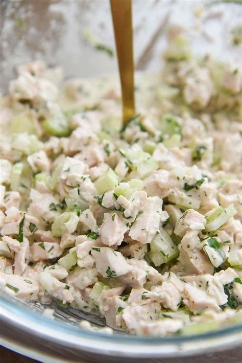 Easy Chicken Salad Recipe For Back To School How To Make Chicken