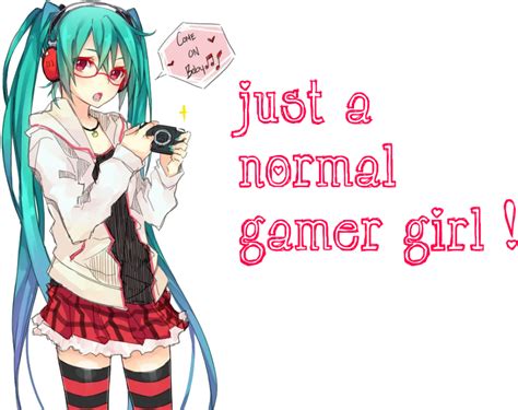 Gamer Girl Anime Inspired Outfit Vocaloid Hd Png Download Original