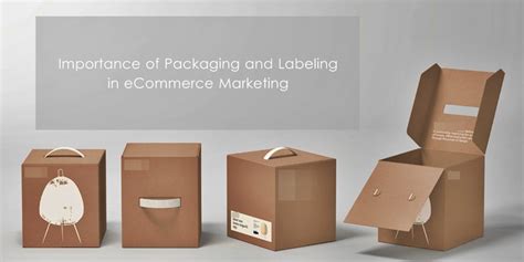 The materials in which objects…. Importance of Packaging and Labeling in eCommerce ...