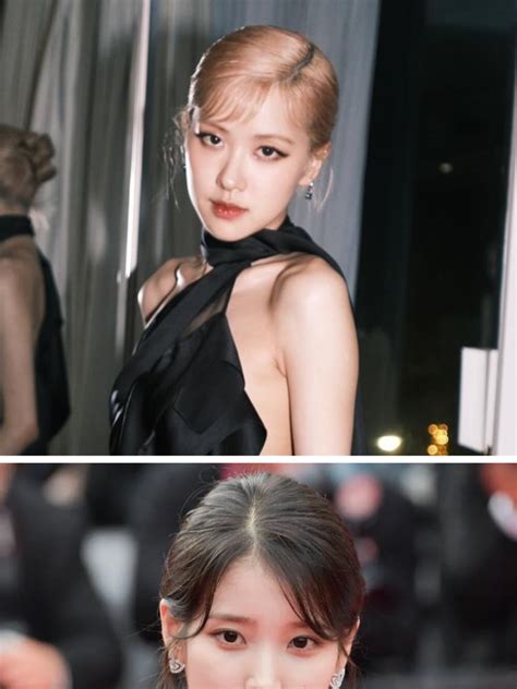 9 K Pop Idols Who Attended The Cannes Film Festival Blackpinks Rosé