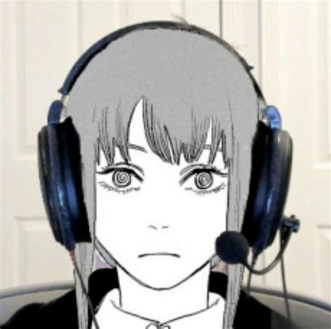 Anime Character With Headphones