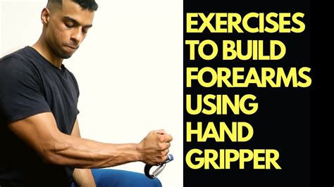 Build Strong Forearms With Hand Gripper Youtube