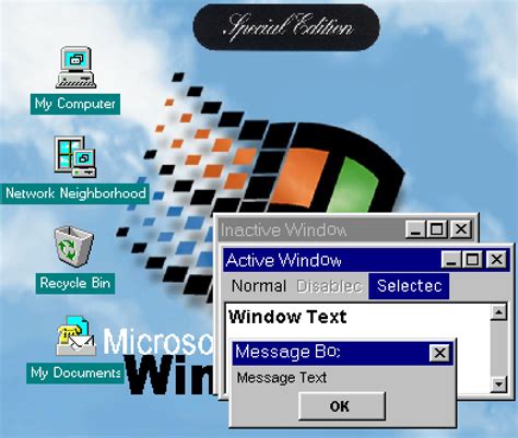 Windows Chicago Windows 95 Computer Themeworld Free Download
