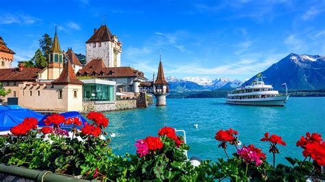 Lake Thun Thunersee In Interlaken — Detailed Information With Photos