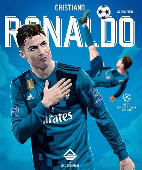 Cristiano Ronaldo Champions League Poster