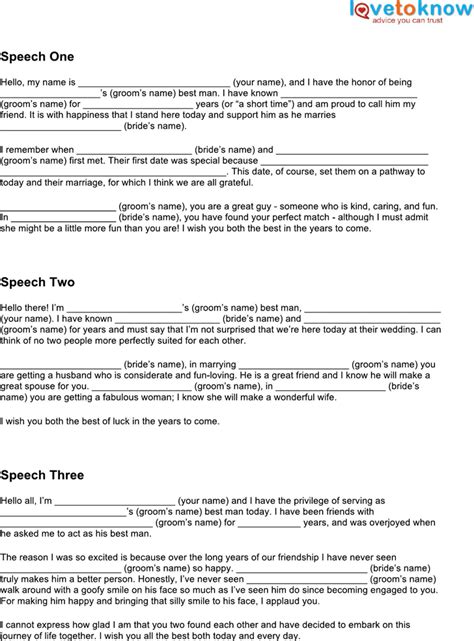 Maybe you would like to learn more about one of these? 11+ Best Man Speech Examples - PDF | Examples