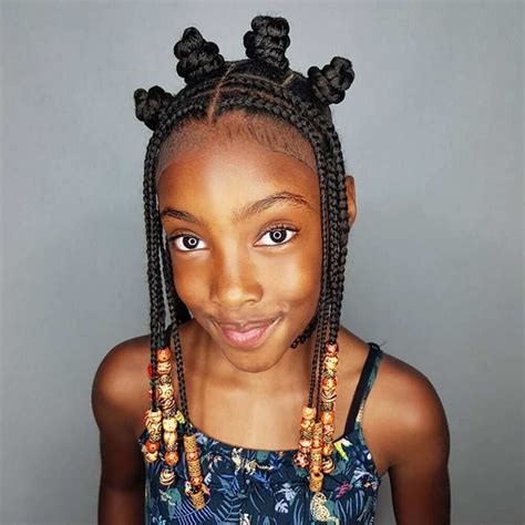 Best 25 Beautiful African Braids For Kids In 2019 Yencomgh