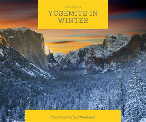 Experience The Beauty Of Yosemite National Park In Winter Check Out