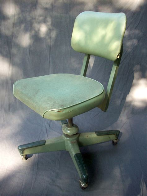 Strangers from all over the world unite to create an eclectic range of furniture and accessories. Vintage Steel United Chair Company Ajustable Swivel Task Chair