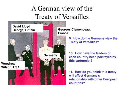 Ppt The Treaty Of Versailles Powerpoint Presentation Free Download
