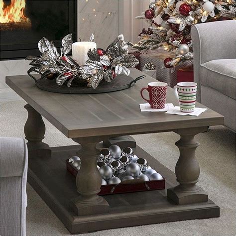 46 Popular Christmas Theme Coffee Table Decoration Ideas