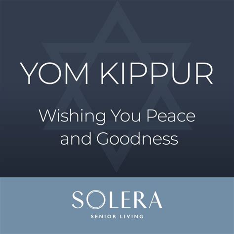 Solera Senior Living on LinkedIn: This weekend begins the holiest day