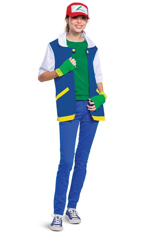 Ash Ketchum Adult Costume Pokemon Costumes Oya Costumes